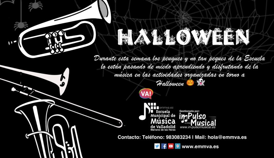 halloween Escuela Municipal de Música de Valladolid